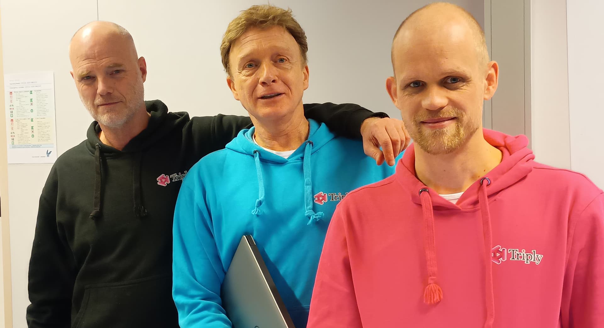 Collega aan het werk